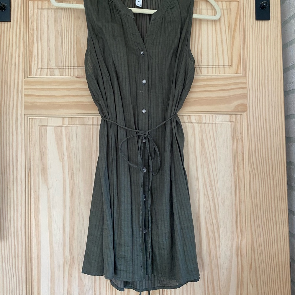 Maternity tank top lightweight green